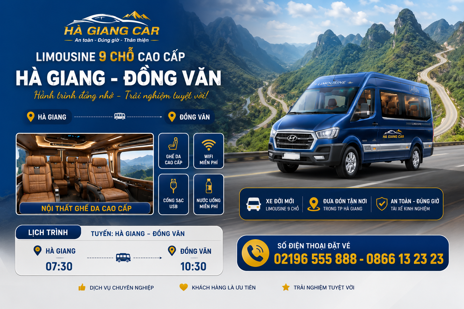 Xe ghép Hà Giang Mèo Vạc