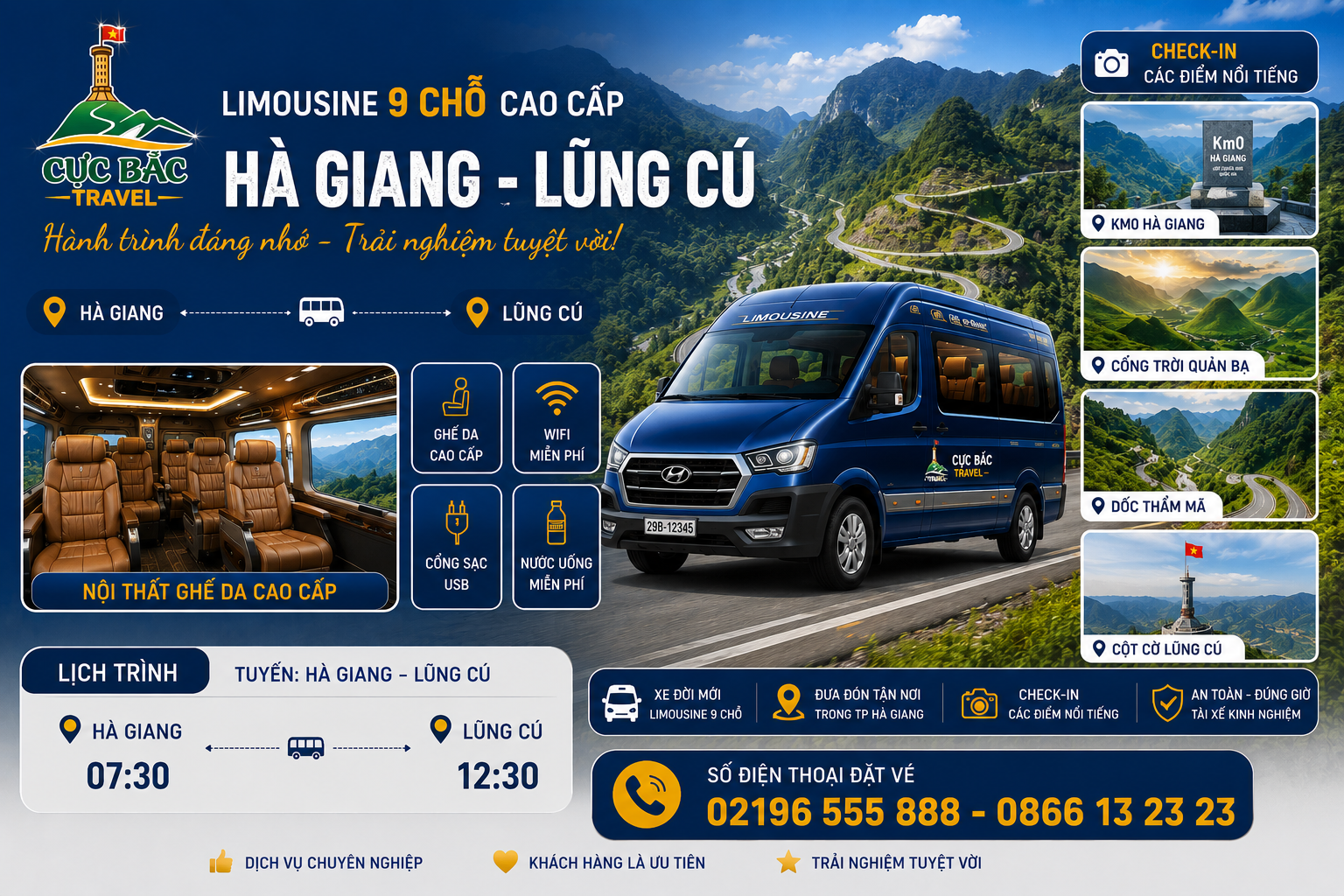 Xe ghép Hà Giang Đồng Văn